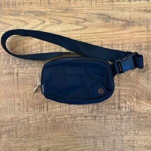 Lululemon Navy Belt Bag